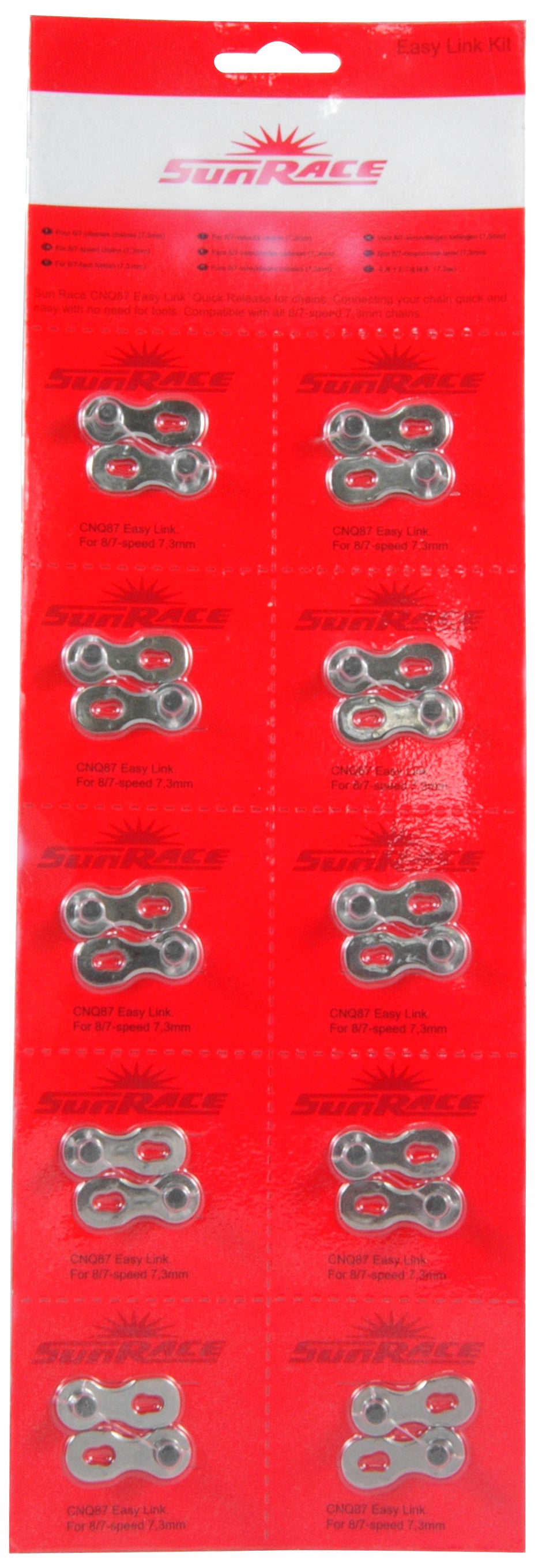 SunRace Easy Link samleled 11sp ark m. 10 stk
