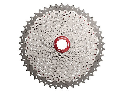 SunRace kassette MTB 11sp 11-46T alu spider metallic