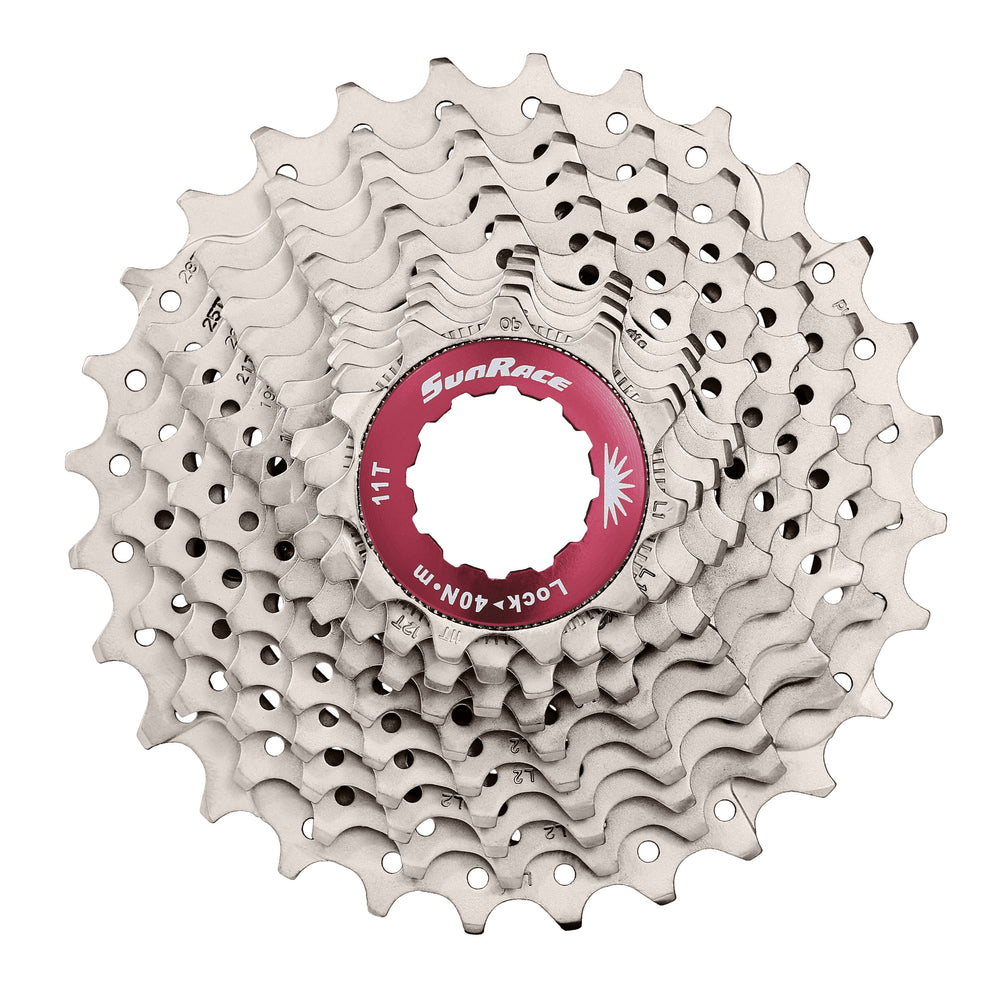 SunRace kassette road 11sp 11-34T alu spider metallic