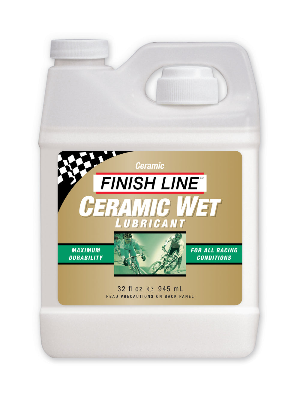 Finish Line Ceramic Wet Lube olie 945ml (1qt) bøtte