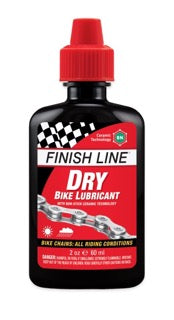 Finish Line Dry Lube olie (bornitrid) 60ml (2oz) flaske rød