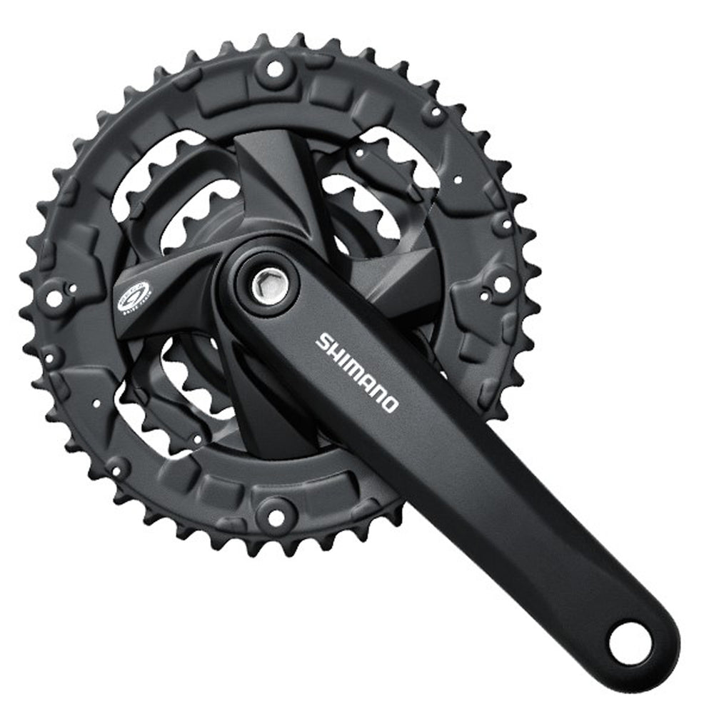 Kranksæt 9sp trippel 170mm 44/32/22T Altus fyrkant 123mm