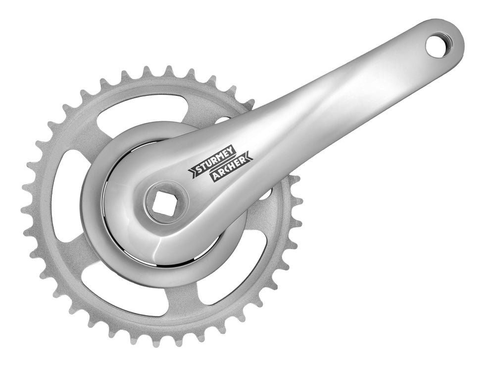 Sturmey Archer kranksæt 33T 170mm alu arm med stålkædehjul BOX123mm
