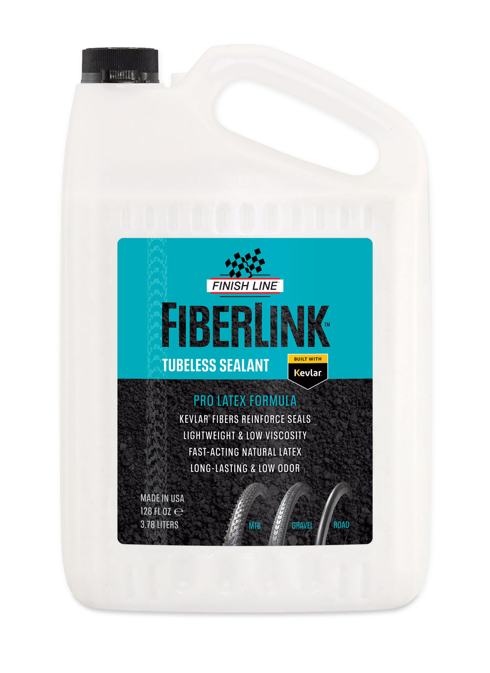 Finish Line Fiberlink Pro Latex tubeless sealant 3,78l (1gallon)