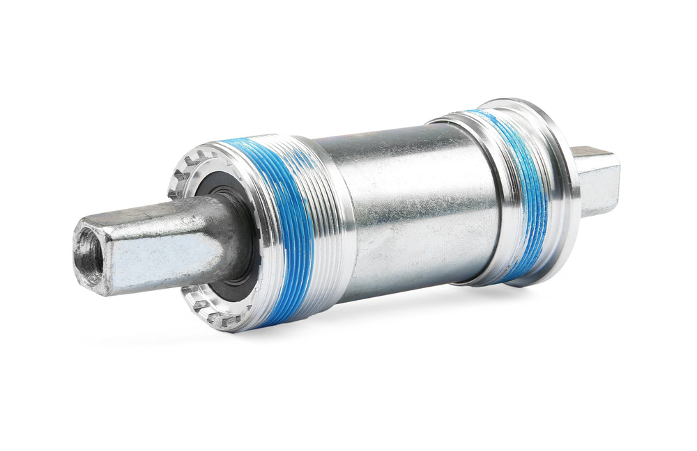 Krankboks Bikepartner 127 mm BSA stål/alu. Krankboksbredde: 68 mm. Dobbelt forseglet mekanisme & lejer. Gevind: BC1.37"x24T. Vægt 275 g