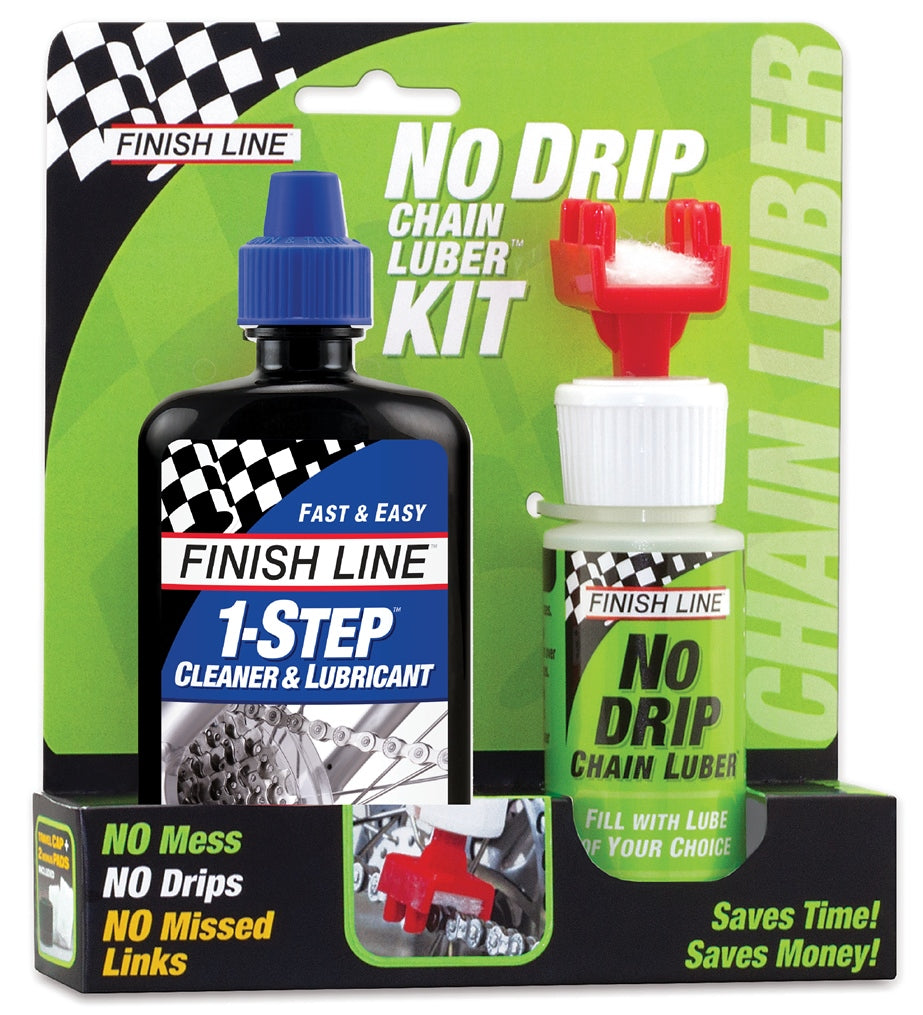 Finish Line No Drip Chain Luber combo inkl. 120ml (4oz) 1-Step