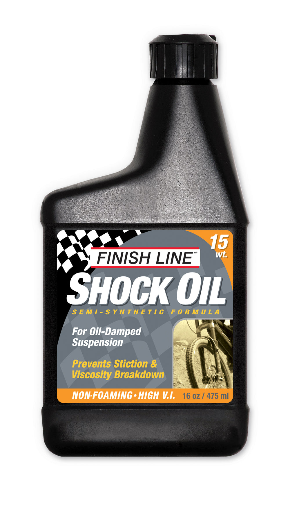 Finish Line Shock Oil Suspension Fluid gaffelolie 15wt 475ml