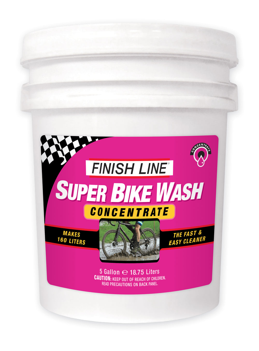 Finish Line Super Bike Wash koncentrat 18,9L (150L opblandet)