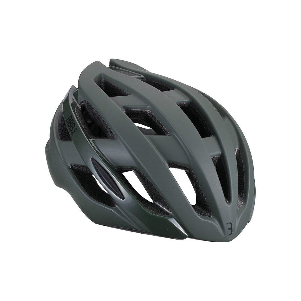 Hjelm BBB Hawk (Olivengrøn), str. 54-58 cm (M). SpiderWeb struktur i EPS skummet. Omega mikrojusteringssystem for perfekt pasform m.m.