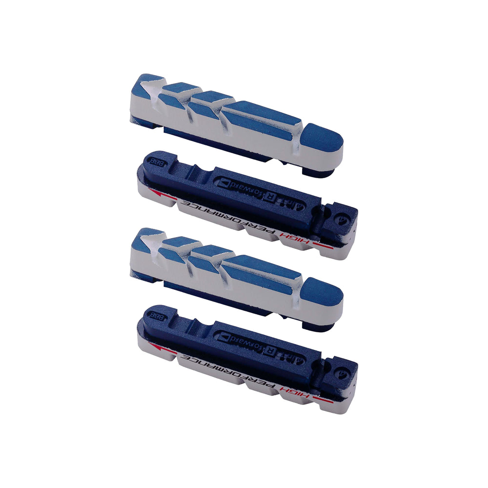 Bremsegummi BBB UltraStop 4 stk på ophæng blå 4 i 1 BBS-28HP High Performance
