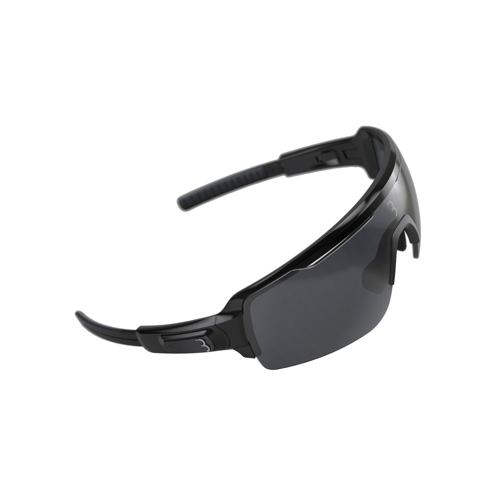 Solbrille BBB Commander Sort grilamid stel med MLC 9 lags linse, gul, klar BSG-61 justerbare brillestænger i grilamid.