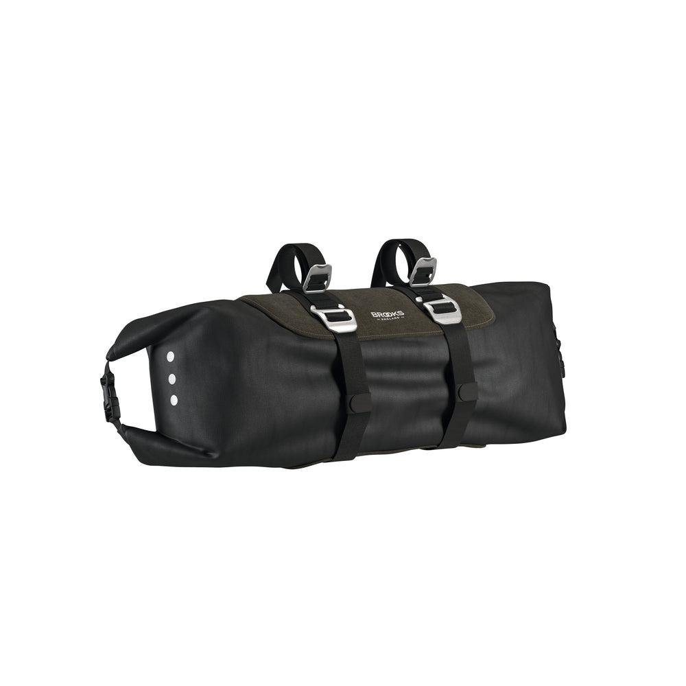 Brooks Scape Handlebar Roll styrtaske 9-11L 670g mud green