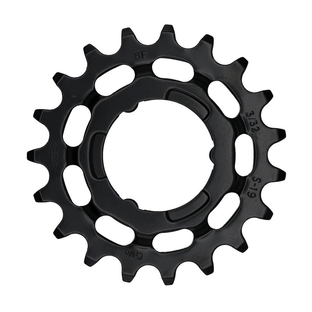KMC Sprocket Sprocket R For: Shimano 19T Chromoly Black 3/32"