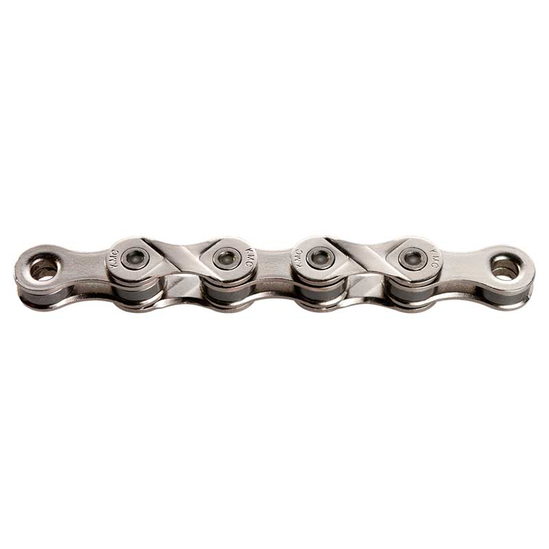 KMC Chain X8 Silver, Nickel plated Silver, Nickel plated