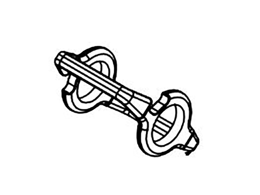 Crankbrothers Wing outer body i sort, designet til at forbedre cykelpedalens ydeevne og holdbarhed.