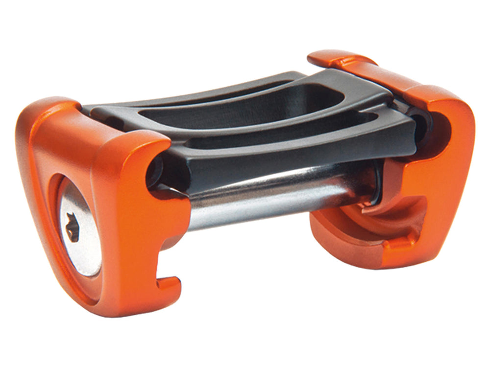 Crankbrothers Seatpost rail kit - et sæt tilbehør til montering af sadelstang på cykler, der inkluderer skruer og beslag i robust design.