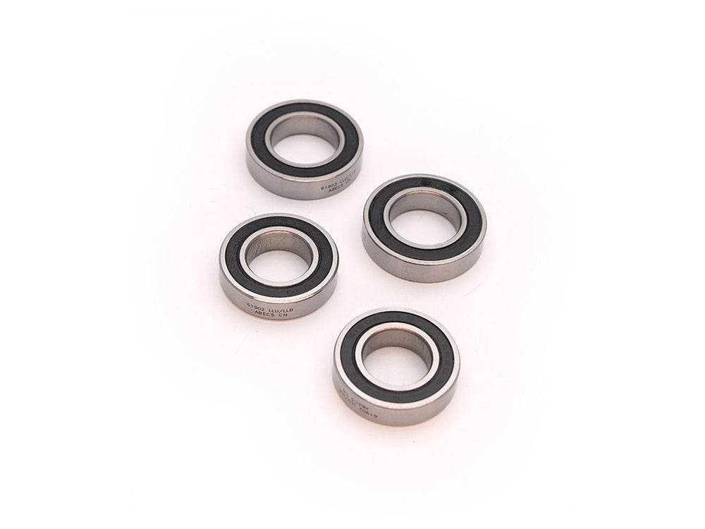 Crankbrothers Synthesis hjulleje kit, der inkluderer alle nødvendige dele til vedligeholdelse og reparation af cykelhjul.