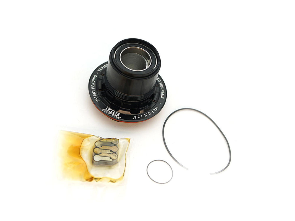 Billede af Crankbrothers Freehub Project 321, en cykelkomponent designet til høj ydeevne og holdbarhed, med en detaljeret visning af produktets funktionelle design.