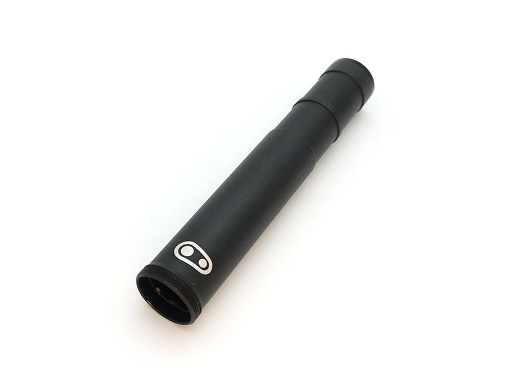 Crankbrothers Highline 2.0 Body - 100 mm, en kompakt og slidstærk sadelpind med justerbar højde, ideel til mountainbikes.