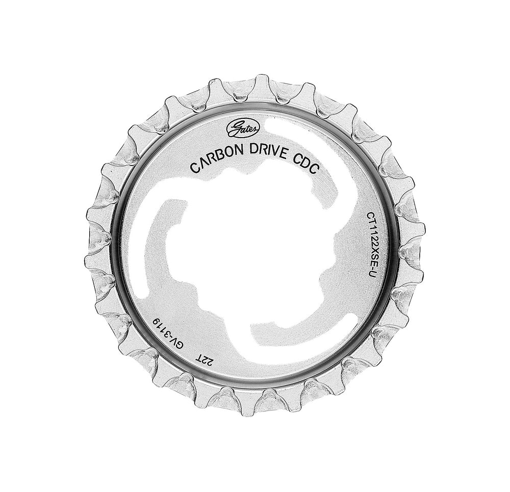 Gearhjul CDC bag 22T Alfine/Nexus/Sturmey Archer Gates Carbon Drive for Alfine 8/11 Nexus 7/8 Unified Beltline 45,5 mm (max. 50Nm)