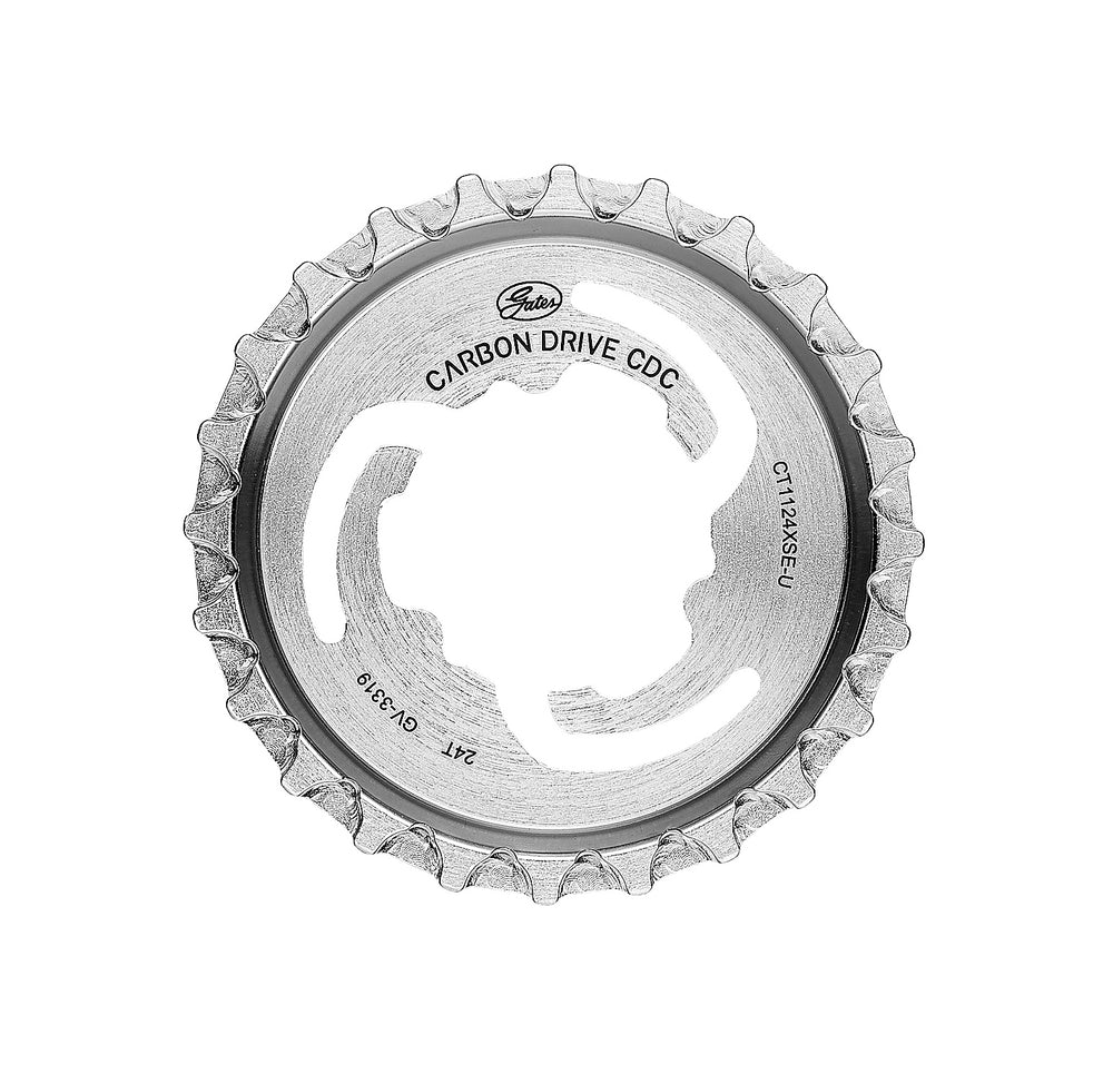Gearhjul CDC bag 24T Alfine/Nexus/Sturmey Archer Gates Carbon Drive for Alfine 8/11 Nexus 7/8 Unified Beltline 45,5 mm (max. 50Nm)