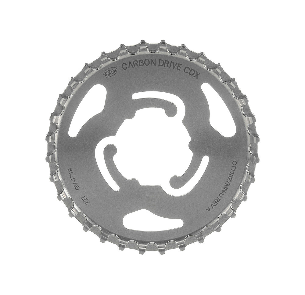 Gearhjul CDX bag 32T Nexus 5 Mech Gates Carbon Drive Hub 45,5 mm silver