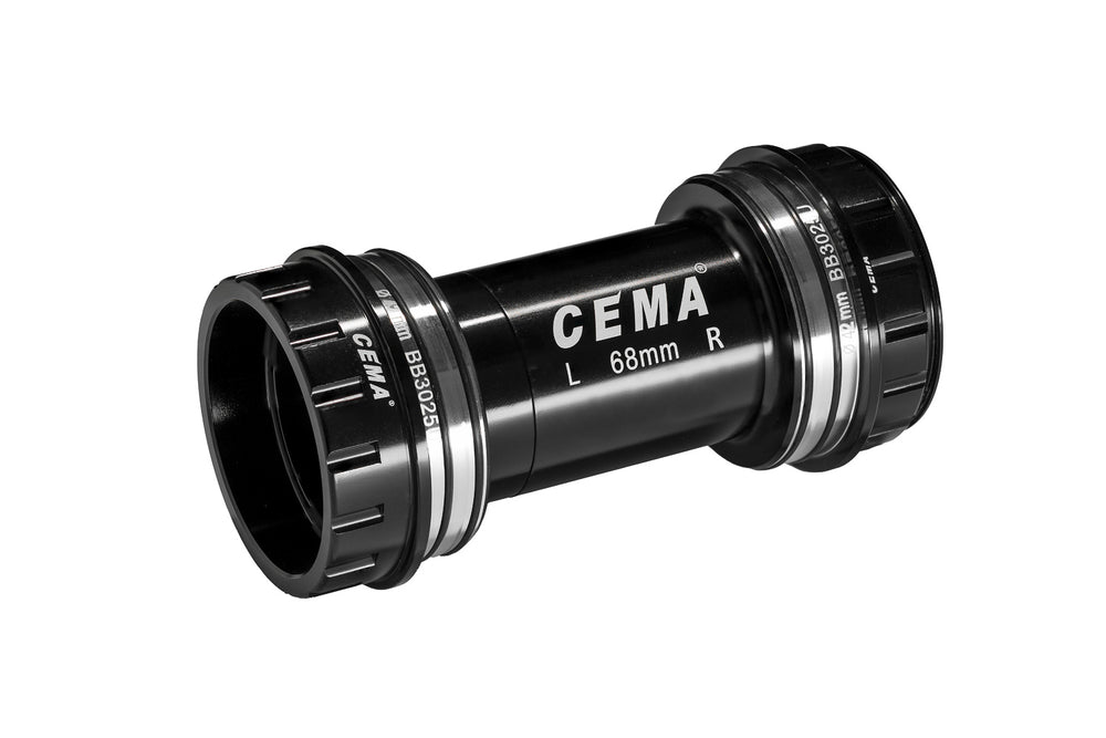 Cema Krankboks Pressfit PF30 Ø25 spindel. Campagnolo UT. Diameter 46 mm. Keramiske lejer. Rammebredde: 68 & 73 mm.