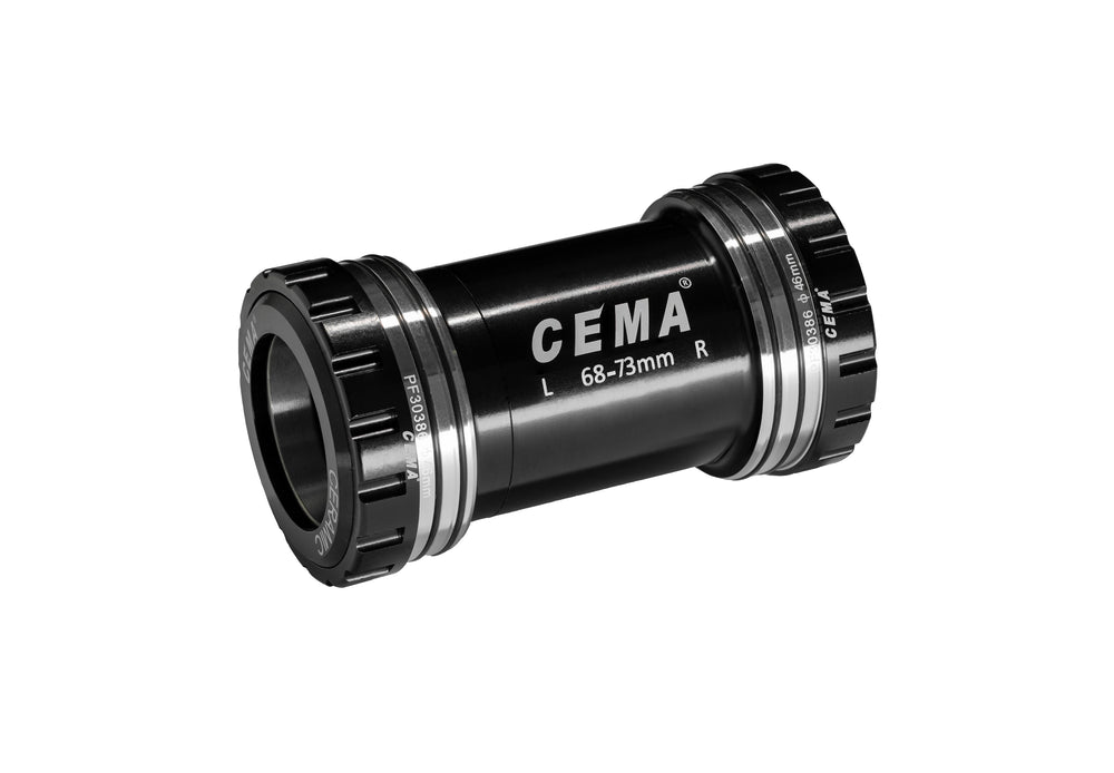 Cema Krankboks Pressfit PF30 Ø28,99 spindel. Sram DUB. Diameter 46 mm. Keramiske lejer. Rammebredde: 68 & 73 mm.