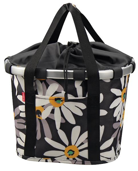 Taske KLICKFIX Reisenthel Maguritte i farverig blomsterdesign, perfekt til daglig brug og shopping.