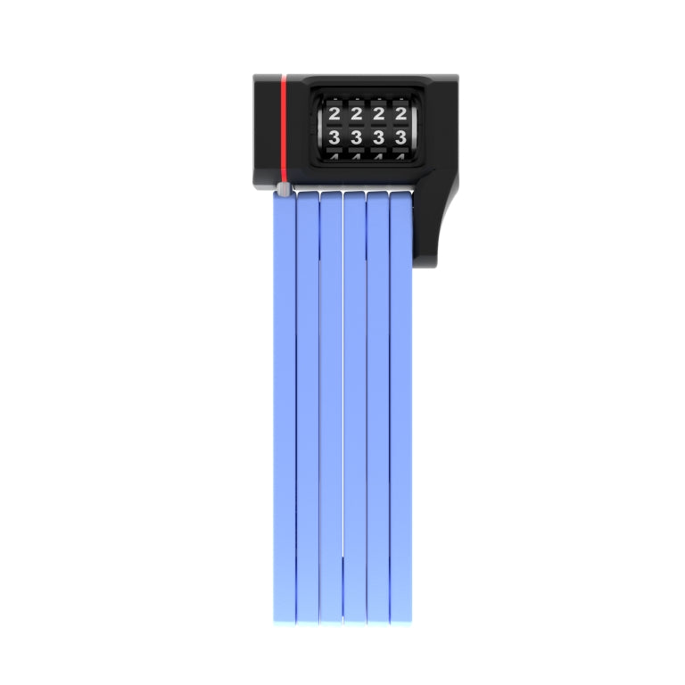 ABUS Bordo uGrip 5700C foldelås 80cm i sort med kombinationslås, foldet og klar til brug.