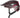 Cykelhjelm Abus Cliffhanger Wildberry Red på en hvid baggrund, viser hjelmens aerodynamiske design og dybe røde farve.