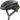 Sort cykelhjelm Abus PowerDome MIPS med aerodynamisk design og ventilationshuller, set fra siden.
