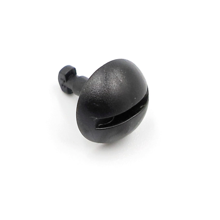 Billede af skrue til Airbreaker puder, en lille metalgenstand til fastgørelse af cykelhjelmspuder.