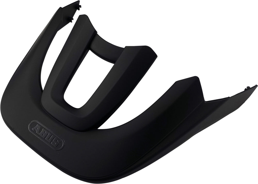 Sort Abus Skygge Cliffhanger S cykelhjelm med aerodynamisk design og justerbar rem.