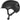 Cykelhjelm Abus Hud-Y Velvet Black på en hvid baggrund, elegant og moderne design med sort fløjlsagtig finish.