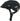 Sort cykelhjelm Abus Youn-I Ace MIPS med moderne design og ventilation, set fra siden.