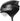 Sort cykelhjelm Abus GameChanger Tri med aerodynamisk design og skinnende finish, set fra siden.