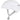 Hvid cykelhjelm "Hjelm Hud Y Pure White" med minimalistisk design og ventilationshuller.