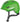 Cykelhjelm Abus Smiley 3.0 Shiny Green: En skinnende grøn cykelhjelm med justerbar rem og ventilationshuller.