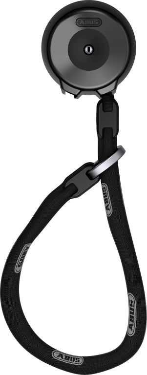 V-Ganker WCH 9 MMK DE 110 CM X Plus cykellås med robust design og sort farve, der sikrer din cykel effektivt.
