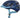 Cykelhjelm Abus Urban-I 3.0 Core Blue: En moderne, blå cykelhjelm med ventilationshuller og justerbar rem.