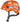 Cykelhjelm Abus Smiley 3.0 Orange Monster: En orange cykelhjelm med monsterdesign til børn, der giver sikkerhed og stil.