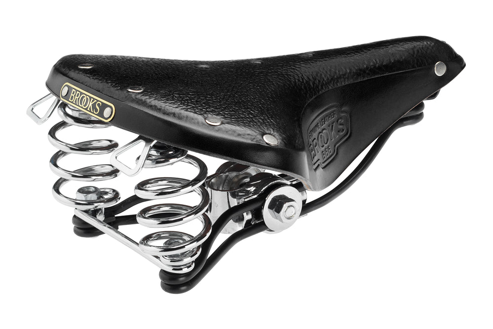 Brooks B66 sadel 205260mm sort