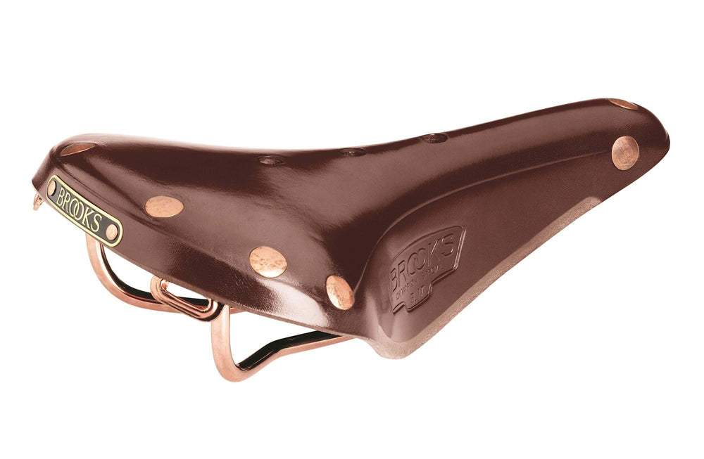 Sadel Brooks B17 Special i antik brun, designet til komfort og stil på cykelture.