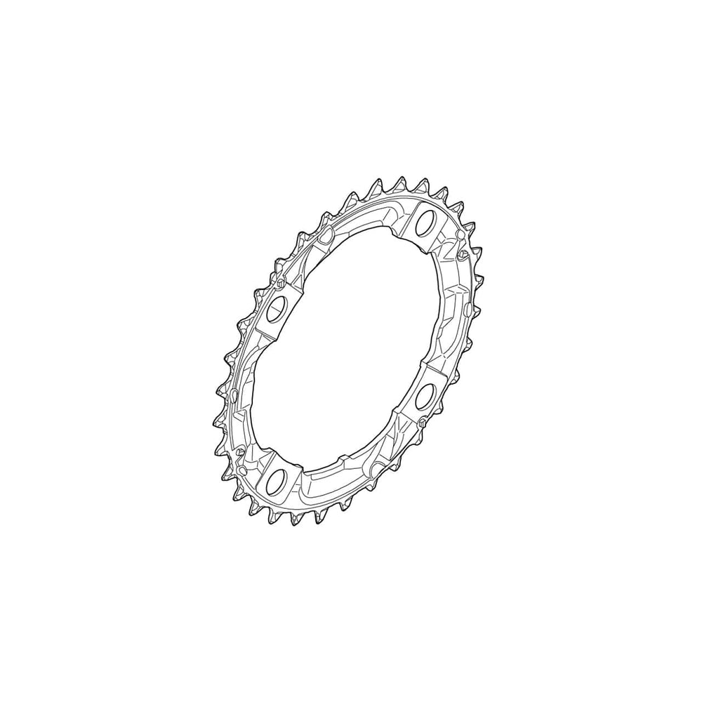 Shimano Acera klinge FC-M361 32T sort 8sp