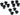 SRAM Chainring bolt 4-arm MTB Triple