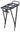 Bagagebærer 26",27,5", 29", 700C Matsort Alu med justerbare ben inkl. lange stiver 22cm