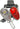 Lygtesæt Reelight RL721 Backup baglygte sadelpind(20) org. nr. RE-00721 blinker bag