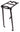 Atran Velo HYBRID AM forbagagebærer i aluminium, designet til cykler med hjulstørrelse 20-29 tommer, monteret på en cykel i en udendørs setting.
