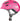 Cykelhjelm Abus Smiley 2.0 i pink med sommerfuglemotiv, designet til børn for optimal sikkerhed og komfort.
